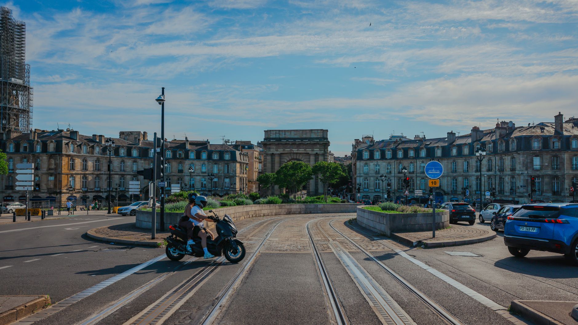 Top parcours roller sur les quais et berges de Bordeaux